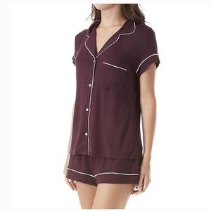 Eberjey Gisele Pijamas Shorty Cabernet